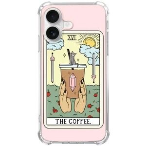 Coffee Tarot Card Phone Case Compatible with iPhone 16